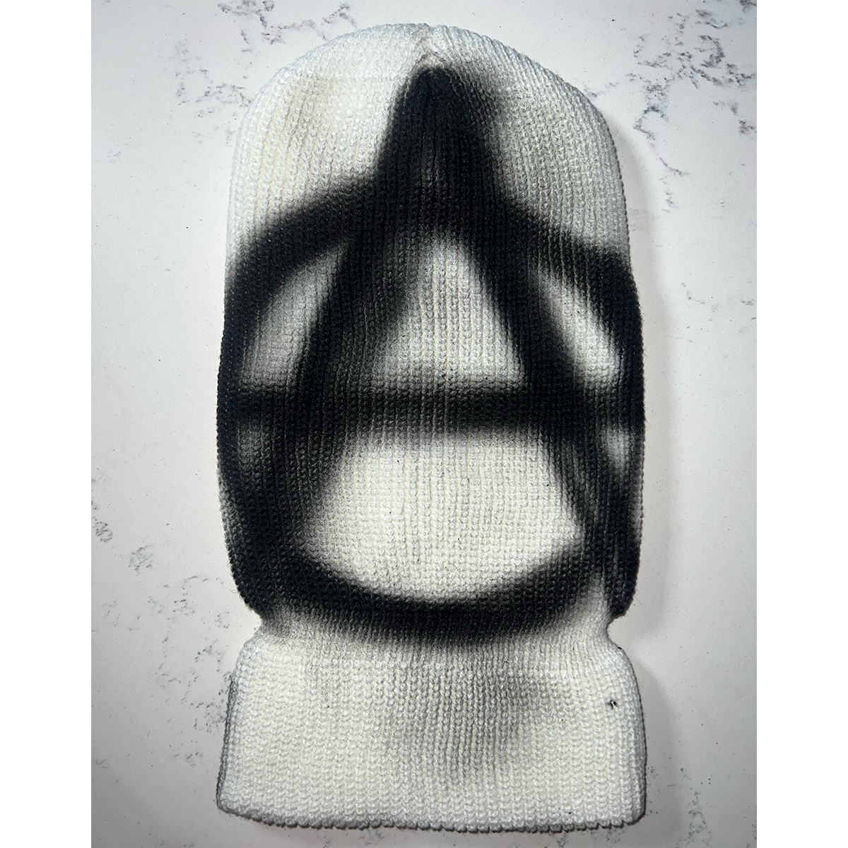 HANDMADE PINK HEART ANARCHY BALACLAVA