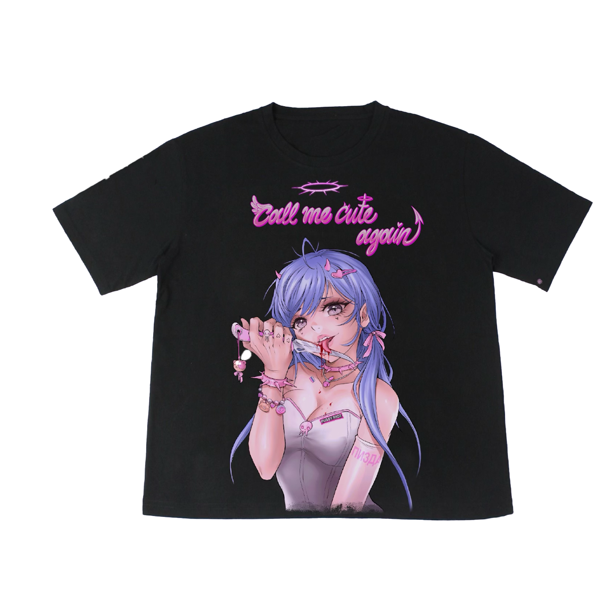 CALL ME CUTE AGAIN BRANDO CHIESA TEE